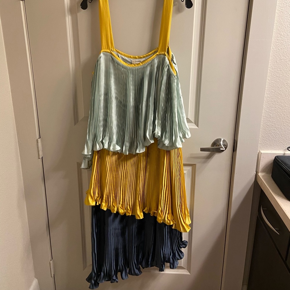 Pleated dress, XL